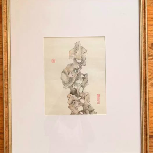 Chinese literati painting: Taihu stones