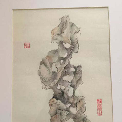 Chinese literati painting: Taihu stones