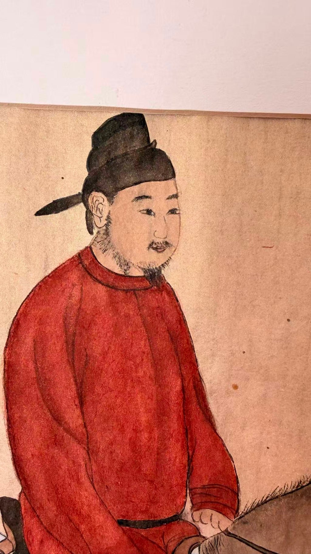 Figure of a Man Riding a Horse, 人骑图