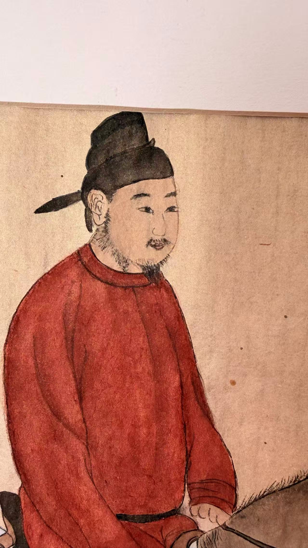 Figure of a Man Riding a Horse, 人骑图