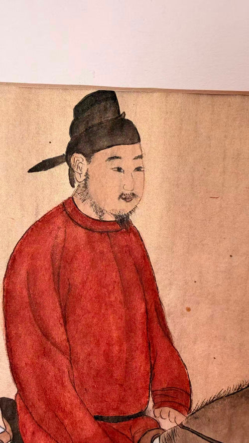 Figure of a Man Riding a Horse, 人骑图