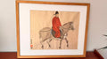 Figure of a Man Riding a Horse, 人骑图
